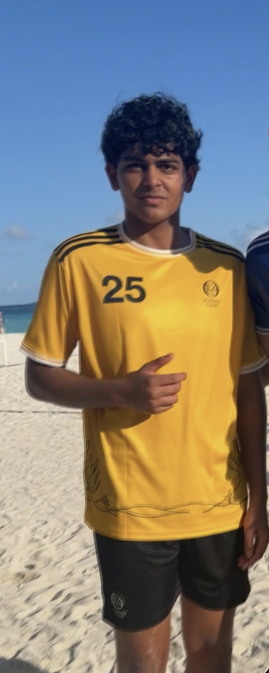 Aarav Gupta, founder of Elite Hoopz